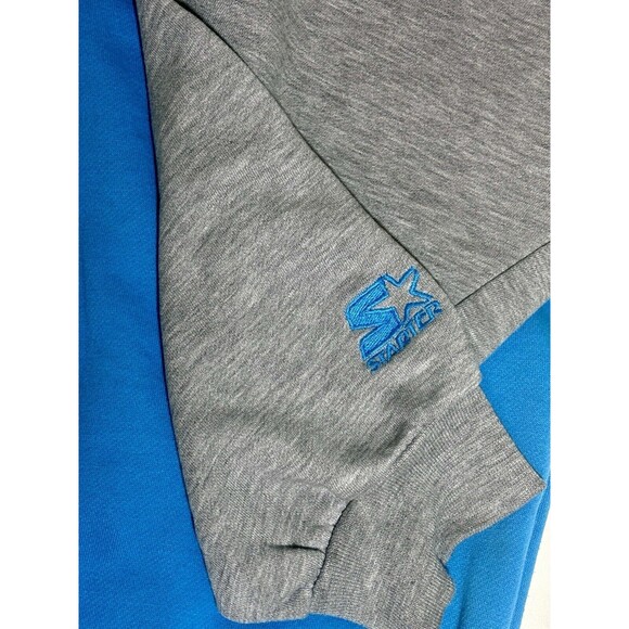 Vintage Starter Carolina Panther NFL Hoodie Sweatshirt Embroidered Men XL - Picture 3 of 12